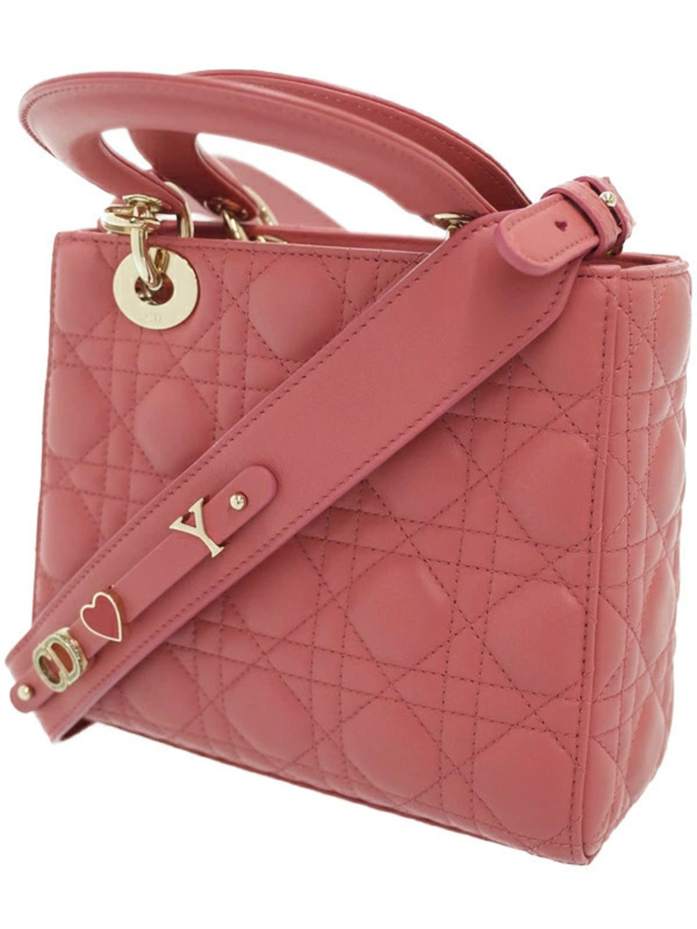 Dior Christian LADY ABC MY  Bag Black